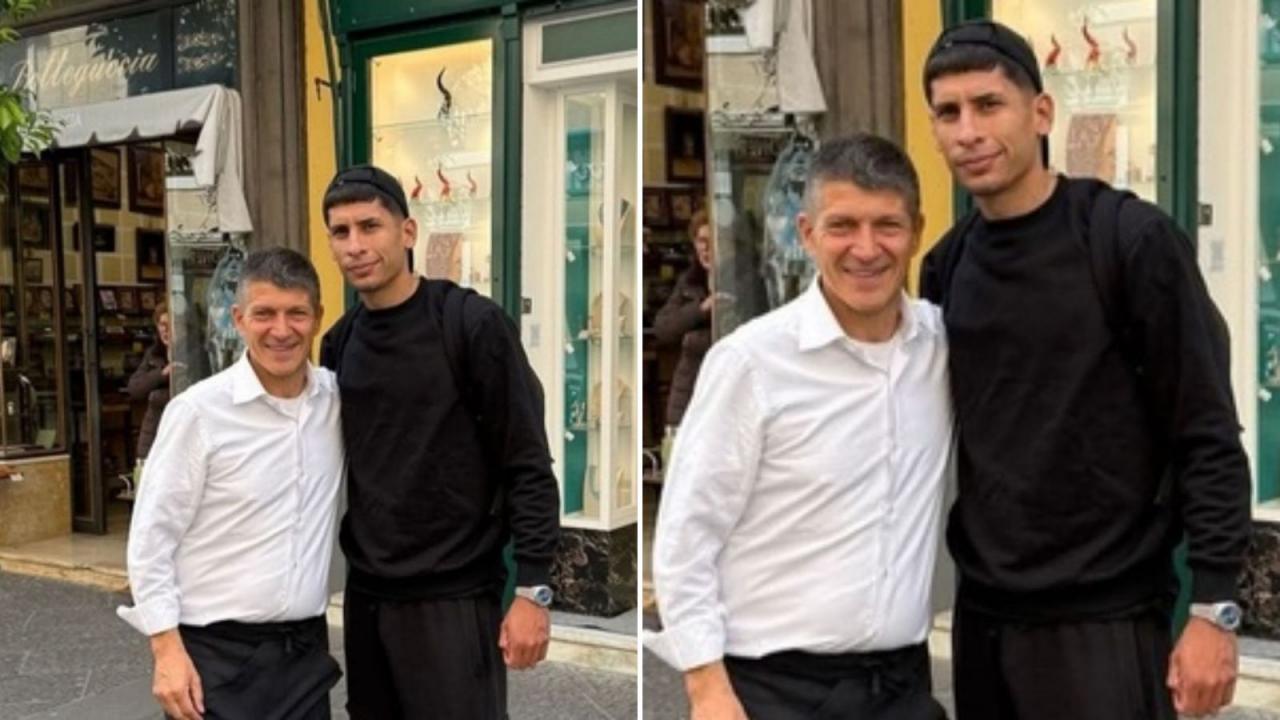 Mathias Olivera a Sorrento