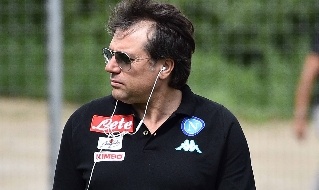 Cristiano Giuntoli, direttore sportivo del Napoli in trattativa per il rinnovo