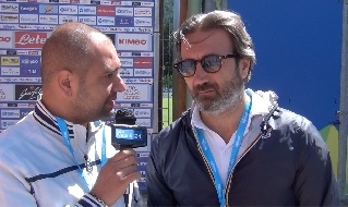 Salvatore Caiazza prima di Napoli-Inter