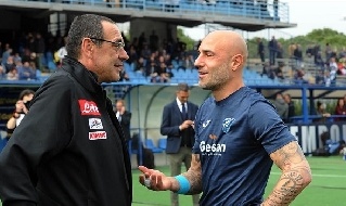 Maurizio Sarri - Massimo Maccarone in Empoli - Napoli