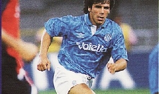 Zola in azione col Napoli