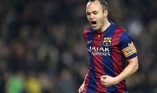 Andres Iniesta Barcellona