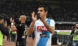 Raul Albiol, difensore spagnolo del Napoli