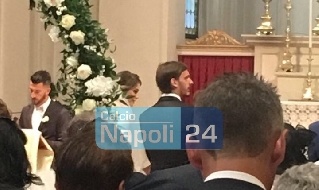 Manolo Gabbiadini si sposa, presenti anche suoi ex compagni del Napoli