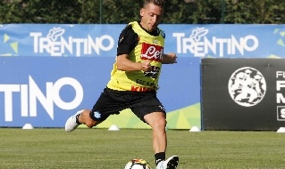 Emanuele Giaccherini, attaccante del Napoli