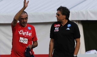 Maurizio Sarri e Cristiano Giuntoli