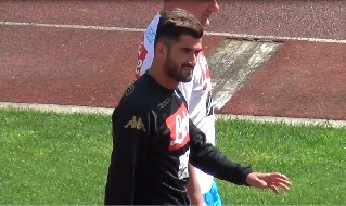 Elseid Hysaj in campo a Dimaro