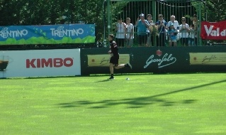Mario Rui svolge test di velocità e atletici