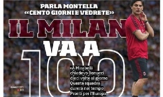 Corriere dello Sport in prima pagina: "Mago Ounas strega il Napoli, Sarri applaude" [FOTO]