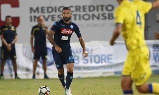 Lorenzo Tonelli in maglia Napoli