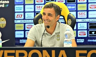 Fabio Pecchia in conferenza stampa