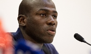 Kaliduoi Koulibaly in conferenza stampa