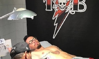 Hamsik e il suo nuovo tatuaggio