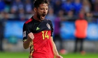 Dries Mertens con il Belgio