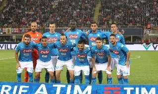 Bologna-Napoli, la squadra azzurra schierata