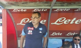 Maurizio Sarri, Napoli-Benevento 6-0 Serie A
