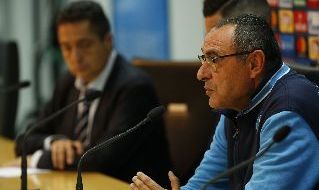 Maurizio Sarri in conferenza stampa