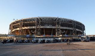 Stadio San Paolo di Fuorigrotta dall'esterno