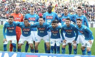 Napoli schierato alla Dacia Arena per la sfida all'Udinese