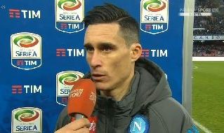 Napoli-Hellas Verona 2-0, intervista Mediaset Josè Callejon
