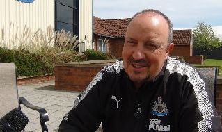Rafa Benitez, allenatore del Newcastle