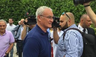 Claudio Ranieri all'evento organizzato da Football Leader