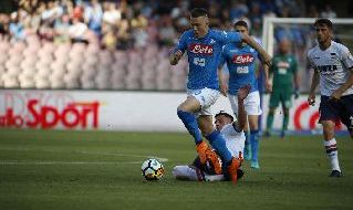 Piotr Zielinski, centrocampista del Napoli