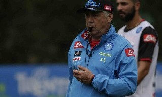 Carlo Ancelotti, allenatore del Napoli