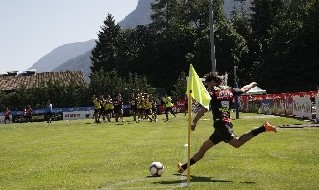 Simone Verdi, attaccante del Napoli, in ritiro a Dimaro-Folgarida