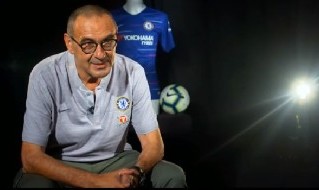 Maurizio Sarri, allenatore del Chelsea