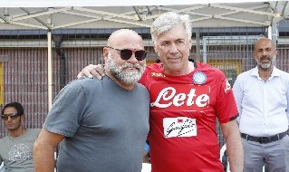 Serse Cosmi e Carlo Ancelotti a Dimaro-Folgarida