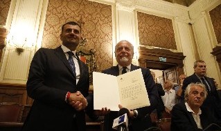 Aurelio De Laurentiis, presidente del Napoli