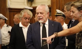 Aurelio De Laurentiis, presidente del Napoli