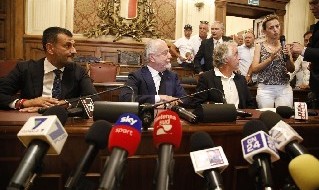 Aurelio De Laurentiis, presidente del Napoli