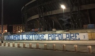Protesta caro biglietti stadio San Paolo