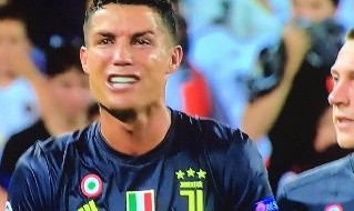 Ronaldo espulso in Champions
