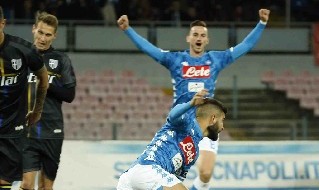 Napoli-Parma stadio San Paolo