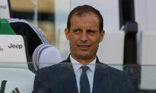 Massimiliano Allegri all'Allianz Stadium