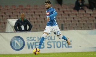 Elseid Hysaj contro la Roma