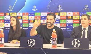 Gianluigi Buffon in conferenza stampa