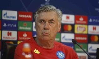 Carlo Ancelotti, allenatore del Napoli