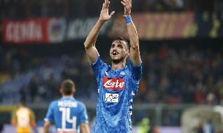 Fabián Ruiz in Genoa - Napoli, Serie A Tim