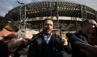 Ciro Borriello sullo stadio San Paolo