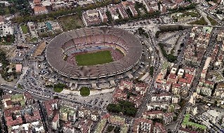 Stadio San Paolo di Napoli, sito in Fuorigrotta
