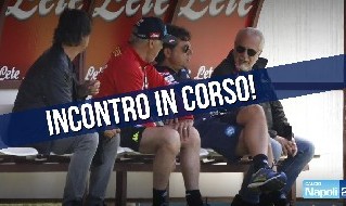 Incontro rinnovo Allan SSC Napoli