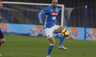 Nikola Maksimovic in azione con la maglia del Napoli