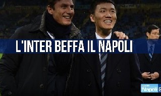 Steven Zhang, presidente dell'Inter, con Javier Zanetti