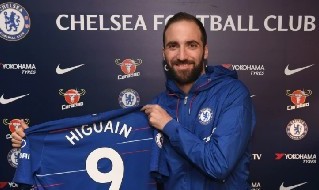 Gonzalo Higuain, attaccante argentino del Chelsea