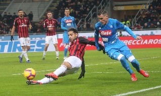 Milan-Napoli, le probabili formazioni di Coppa Italia