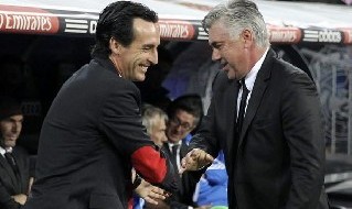 Emery e Ancelotti